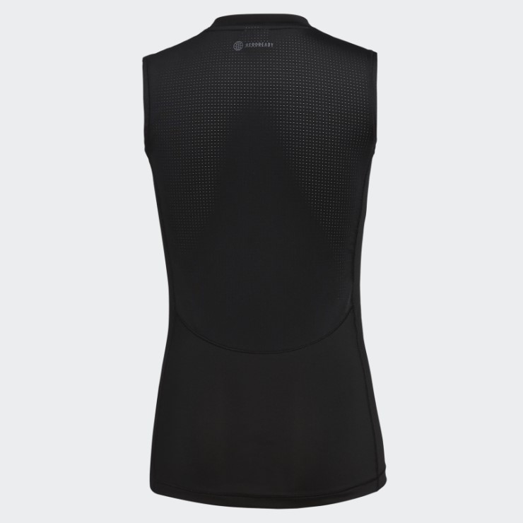 Top Sin Mangas Adidas Techfit Negro