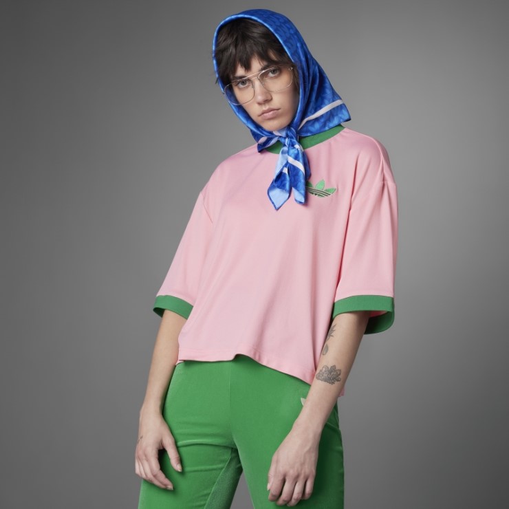 Adicolor Heritage Ahora Camiseta Extragrande Super Pop Adidas