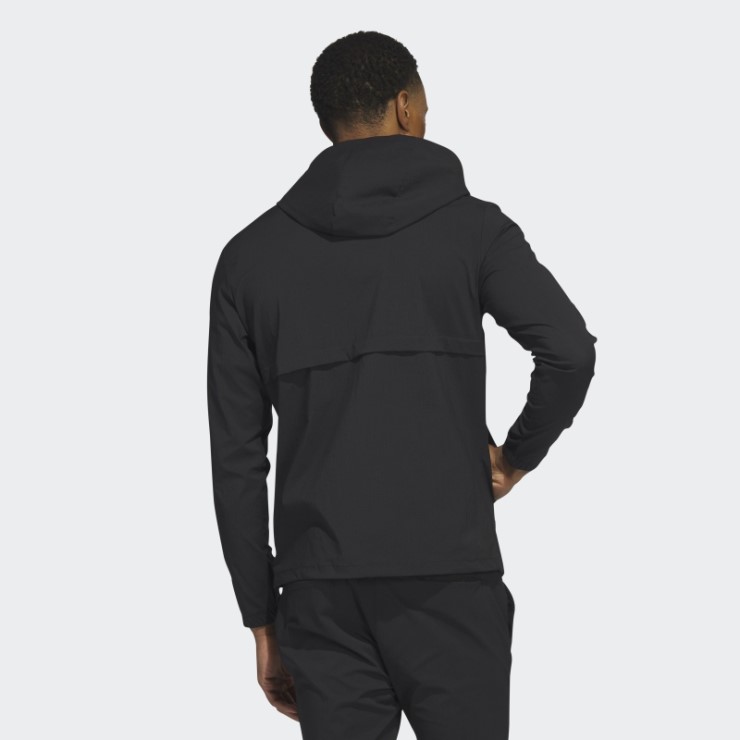 Adidas Ripstop 1/4-zip Golf Sudadera Con Capucha Negro
