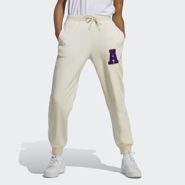 Joggers De Pierna Con 3 Rayas De Adidas Originals Blanco Mel