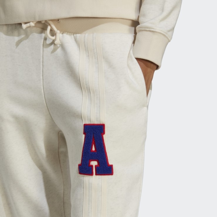 Joggers De Pierna Con 3 Rayas De Adidas Originals Blanco Mel