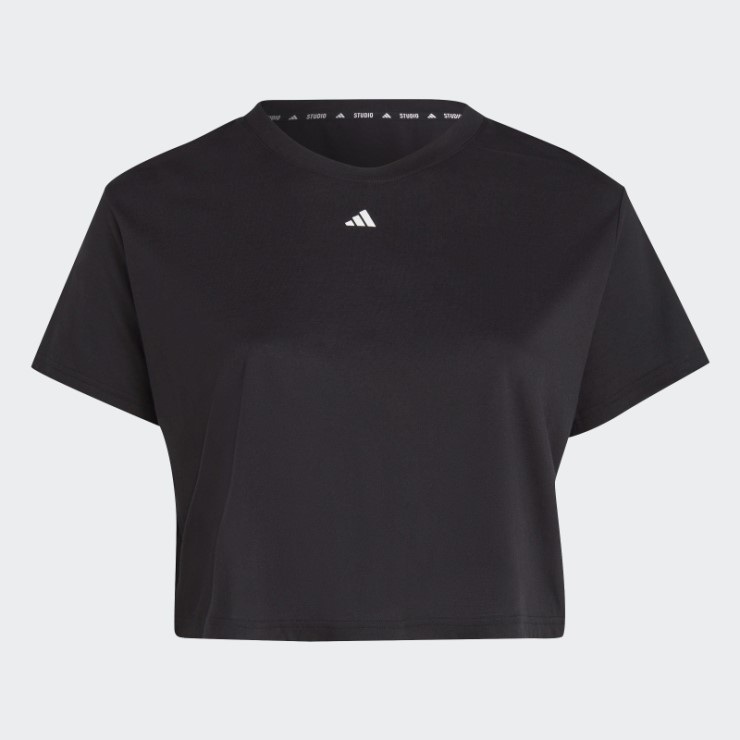 Camiseta De Estudio (talla Grande) Adidas Negra