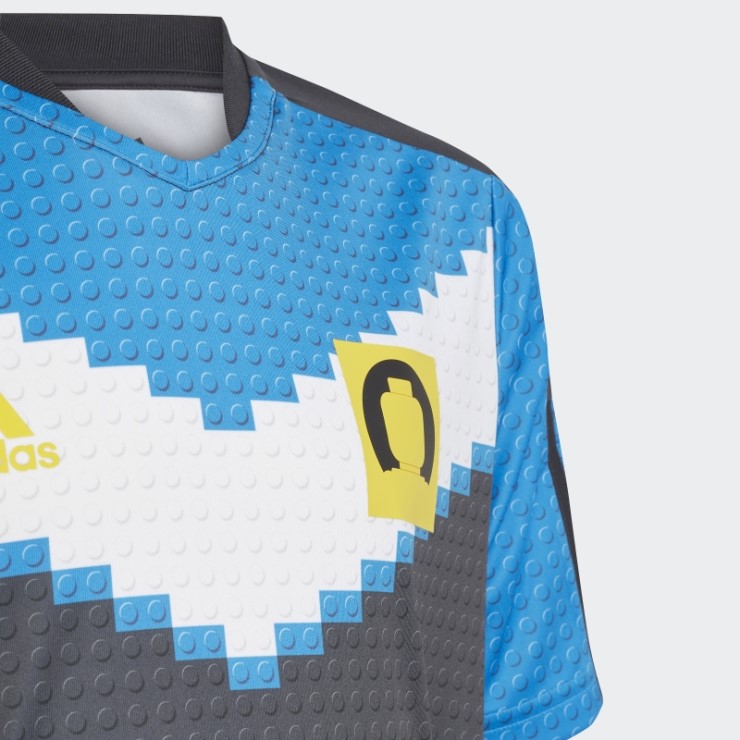 Camiseta Adidas Tiro X Lego Segunda Equipación Hot Carbon