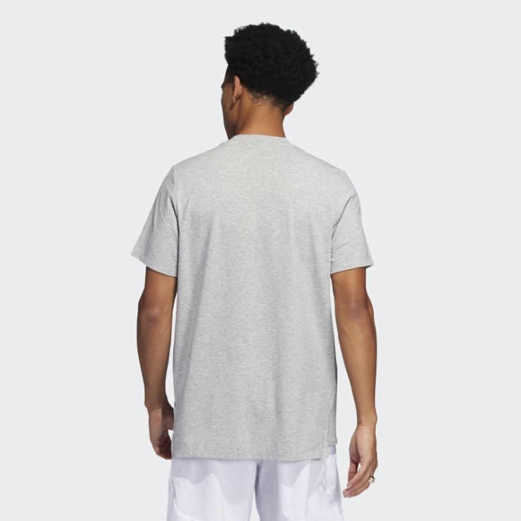 Camiseta Técnica Adidas Axis 2.0 Gris Medio