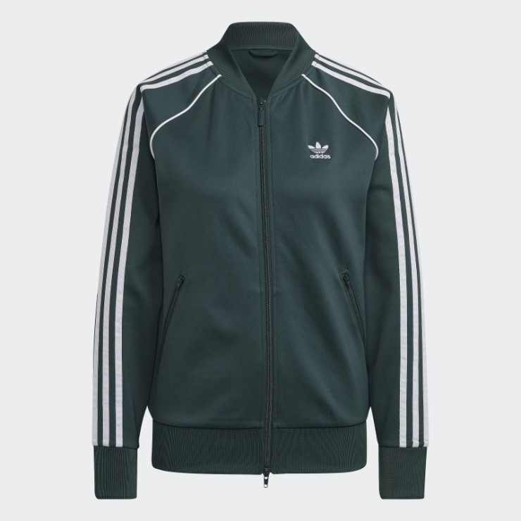 Adidas Chaqueta De Chándal Verde Mineral Primeblue Sst