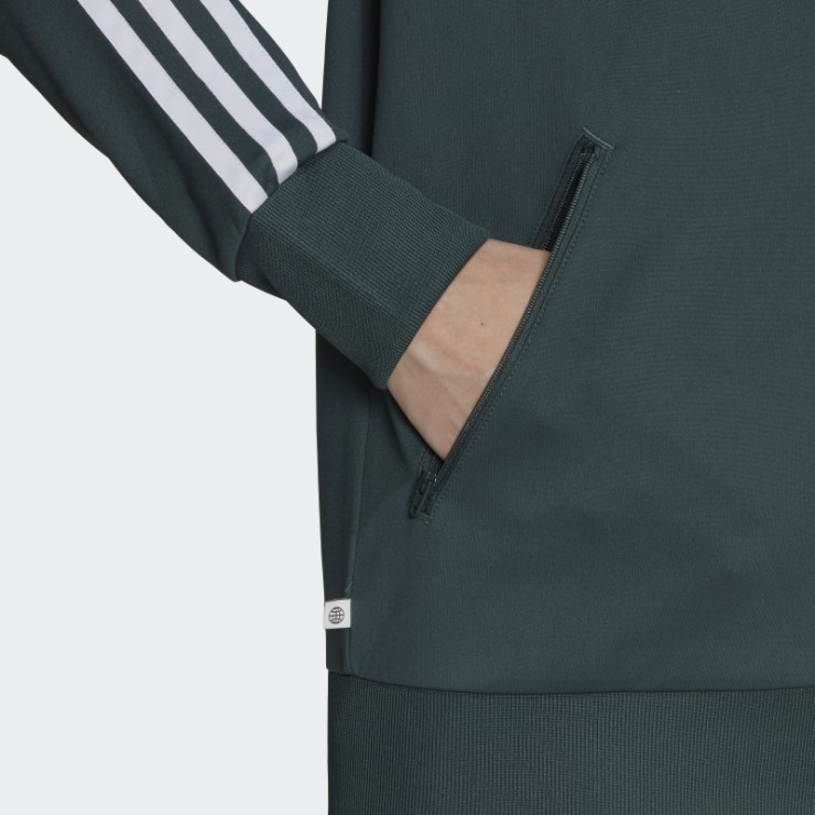 Adidas Chaqueta De Chándal Verde Mineral Primeblue Sst