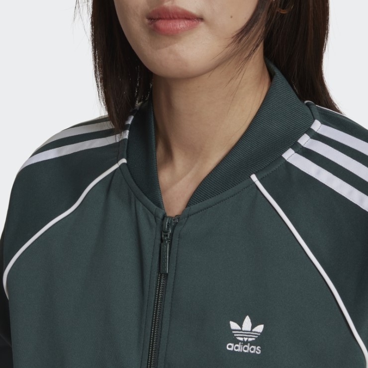 Adidas Chaqueta De Chándal Verde Mineral Primeblue Sst