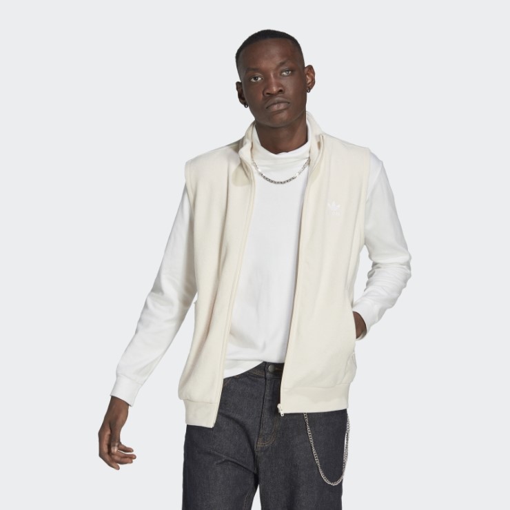 Chaleco Deportivo Adicolor Classics Blanco Adidas