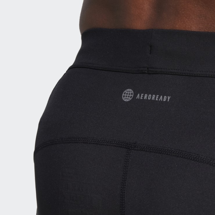 Negro Adidas Own The Run 1/2 Leggins