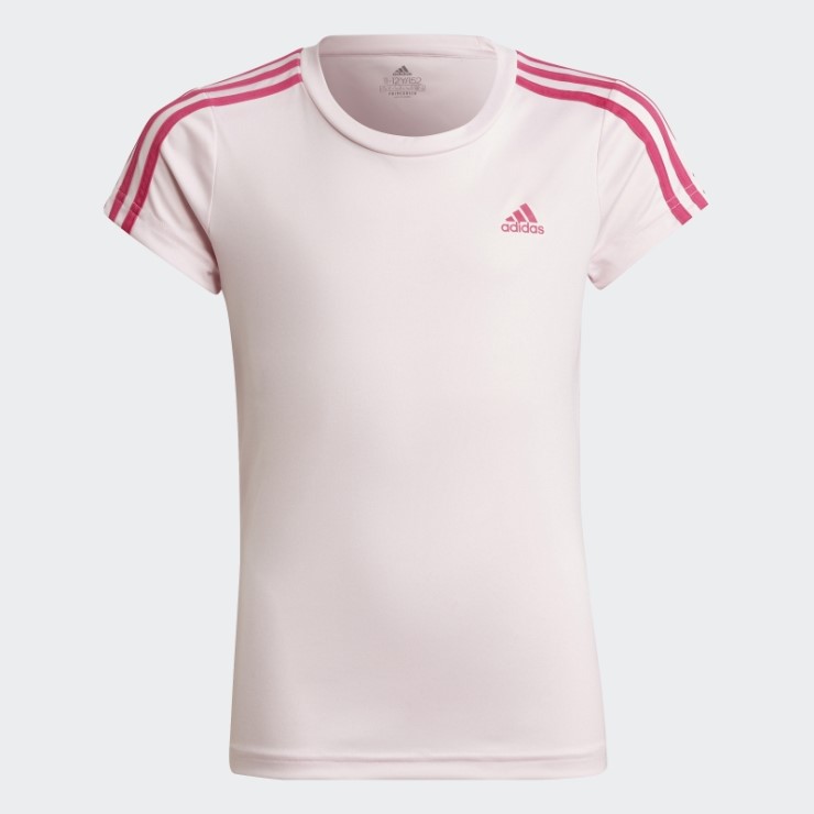 Camiseta 3 Rayas Adidas Rosa