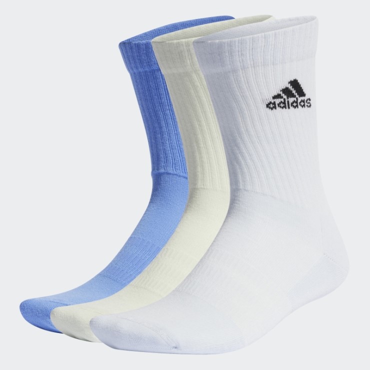 Adidas Calcetines Azules Acolchados 3 Pares