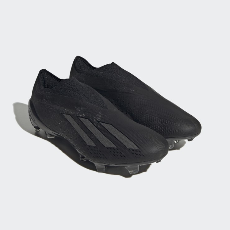 Negro Adidas X Speedportal+ Tacos De Fútbol Para Terreno Firme