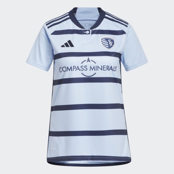 Camiseta Sporting Kansas City 23/24 Primera Equipación Adidas Azul
