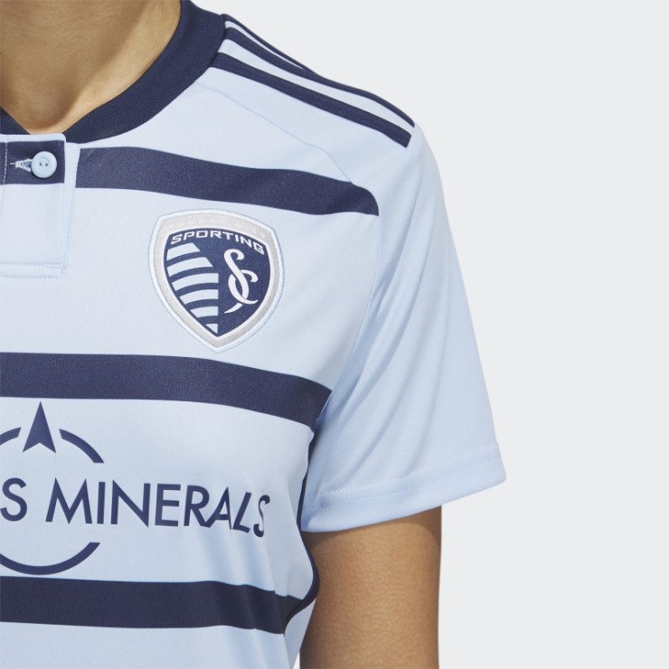 Camiseta Sporting Kansas City 23/24 Primera Equipación Adidas Azul