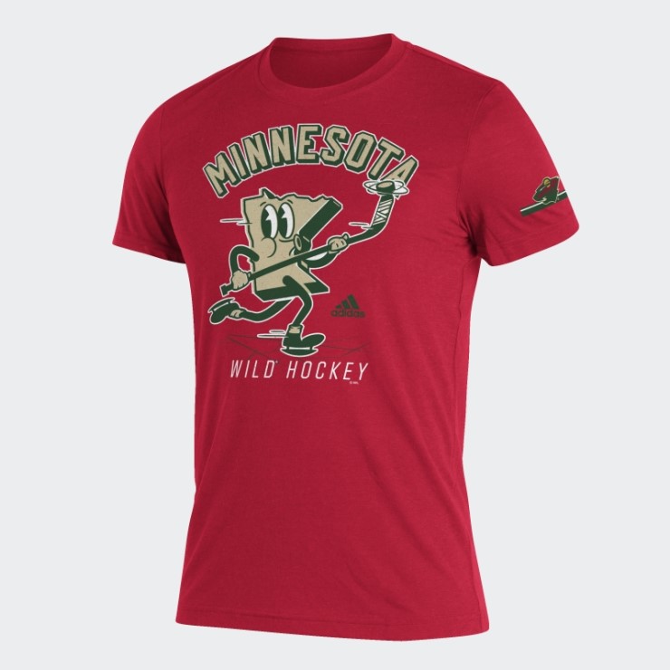 Camiseta Salvaje Adidas Roja Mel