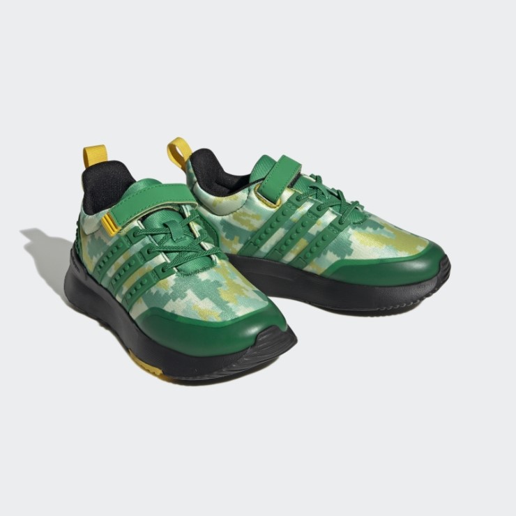 Adidas X Lego Racer Tr21 Zapatillas Con Cordones Elásticos Y Tira Superior Verde