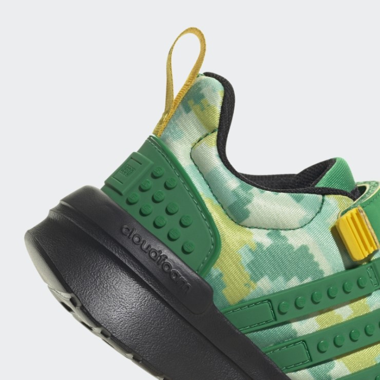 Adidas X Lego Racer Tr21 Zapatillas Con Cordones Elásticos Y Tira Superior Verde