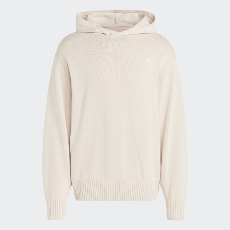 Adidas Sudadera Con Capucha Blanca Premium Essentials