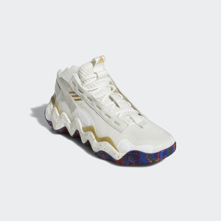 Adidas Exhibi B Mid Zapatillas De Baloncesto Blancas