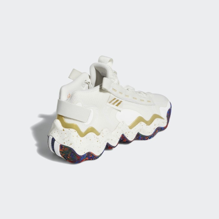 Adidas Exhibi B Mid Zapatillas De Baloncesto Blancas