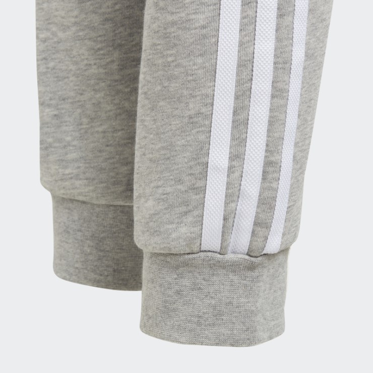 Pantalón 3 Rayas Adidas Gris Medio