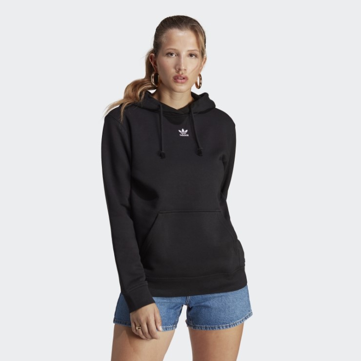 Adidas Sudadera Con Capucha Adicolor Essentials Negra