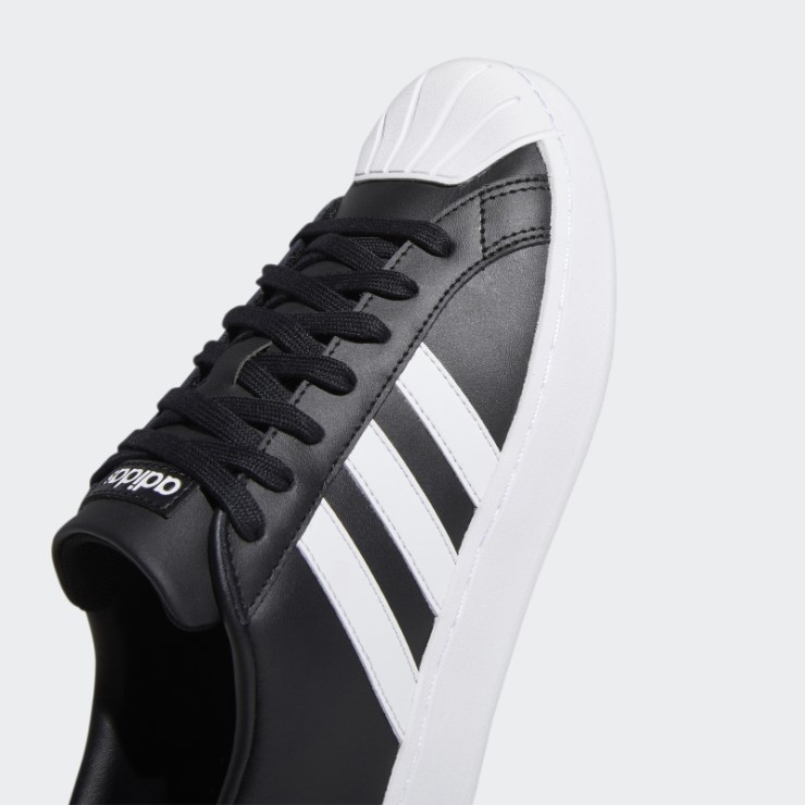 Streetcheck Cloudfoam Court Low Calzado Negro Adidas