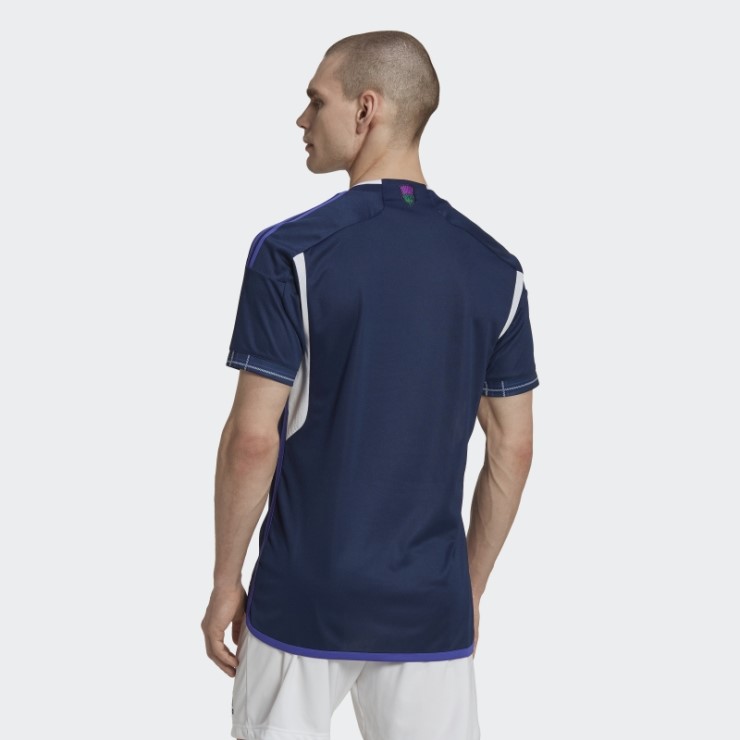 Camiseta Escocia 22 Primera Equipación Adidas Azul Marino