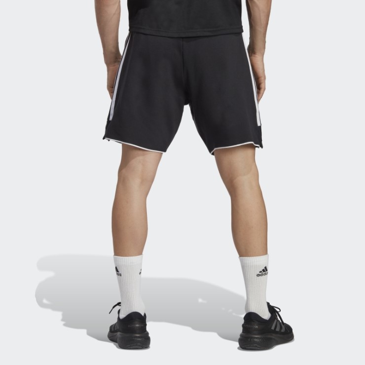 Elegante Adidas Tiro 23 Liga Pantalones Cortos De Chándal Negro
