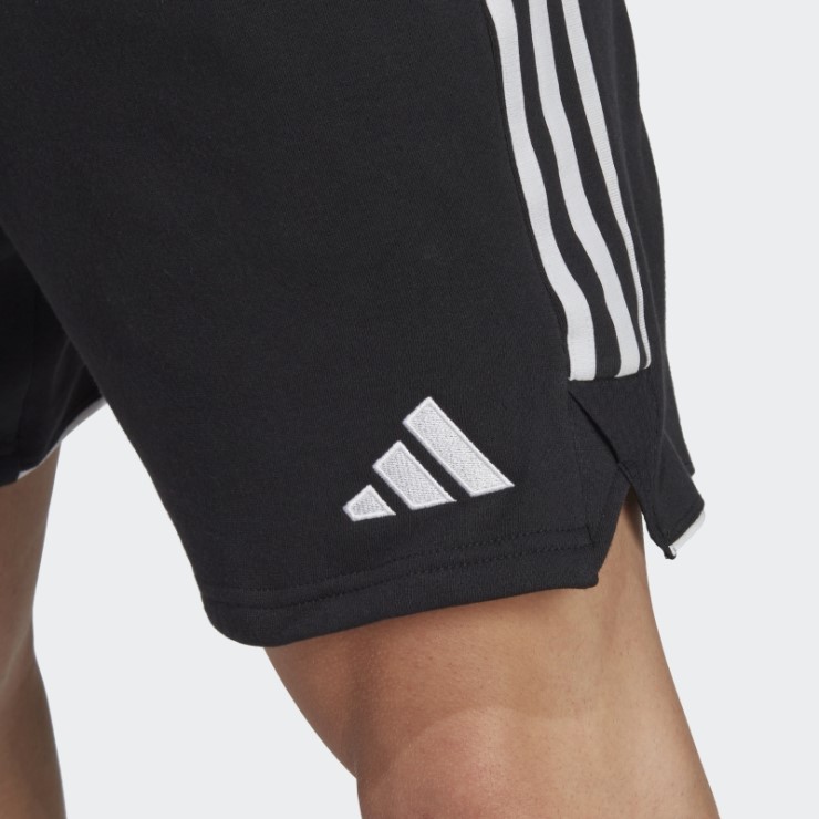 Elegante Adidas Tiro 23 Liga Pantalones Cortos De Chándal Negro