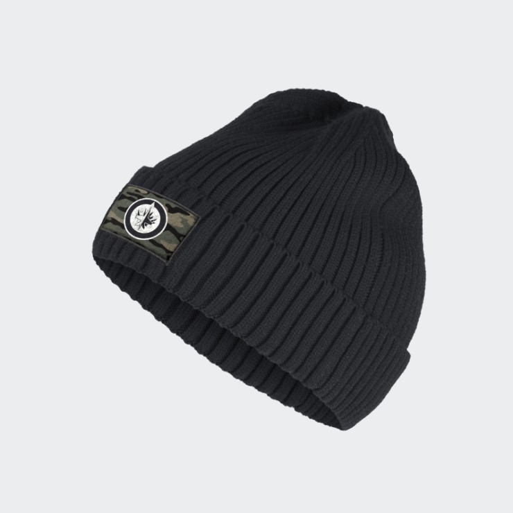 Nhl-wje-524 Adidas Jets Gorro Con Vuelta
