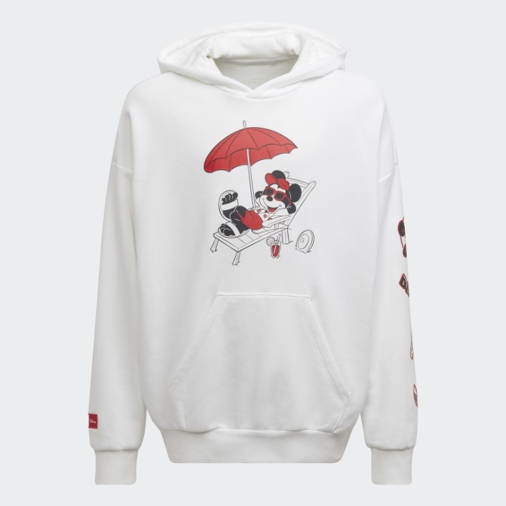 Sudadera Blanca Disney Mickey Y Sus Amigos Adidas