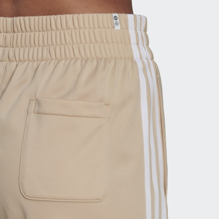 Pantalón Corto Adidas 3 Rayas Beige