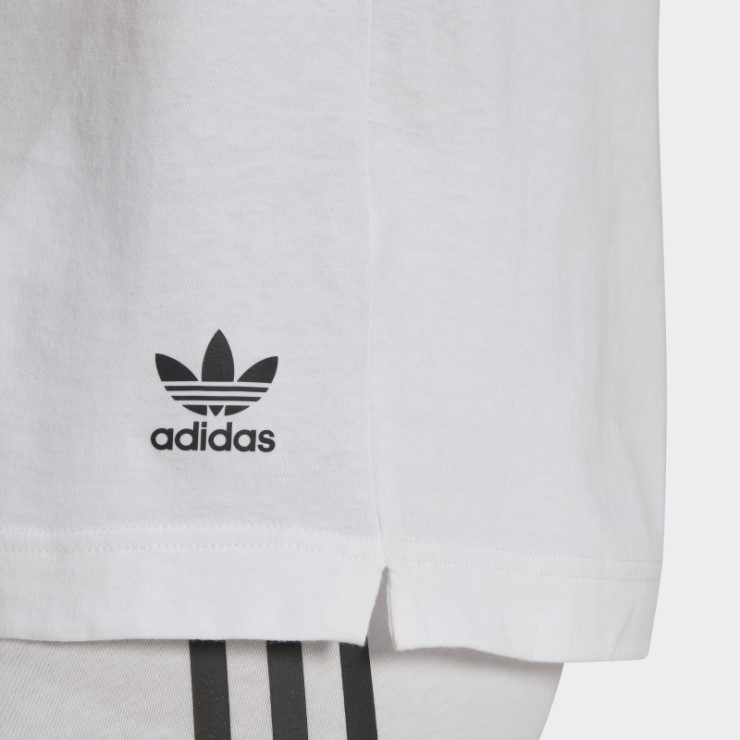 Camiseta Confort Core Algodon Blanco Adidas