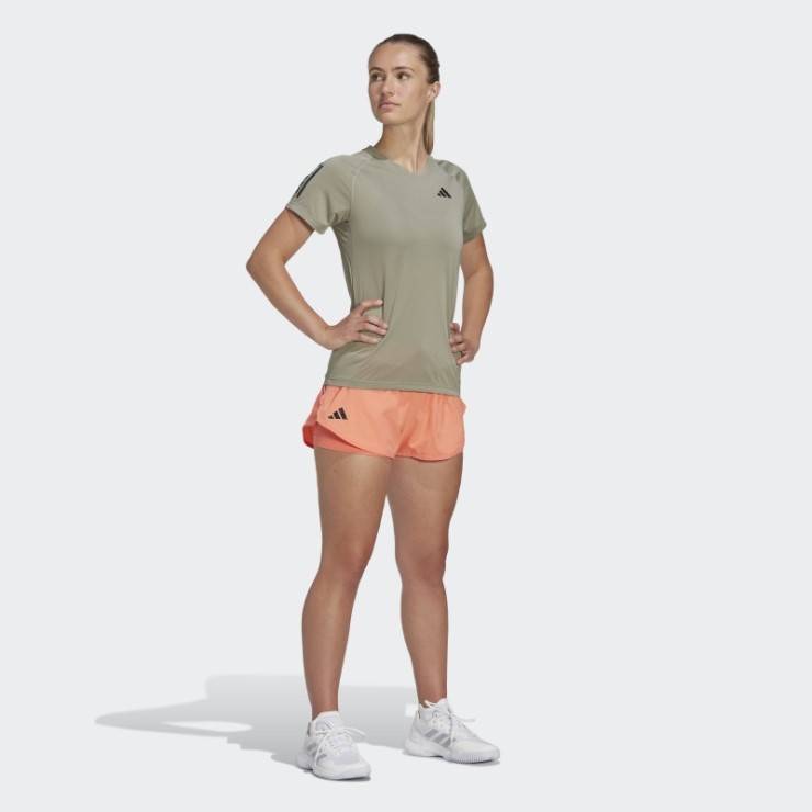 Adidas Club Tenis Camiseta Plata Guijarro