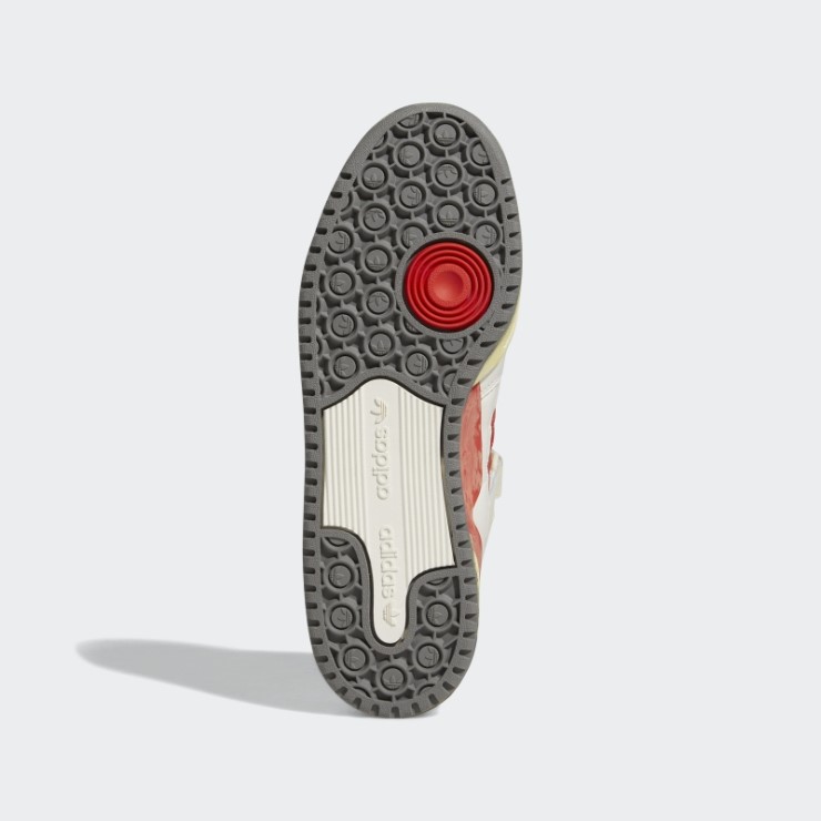 Adidas Forum 84 Bajo Aec Zapatos Rojo