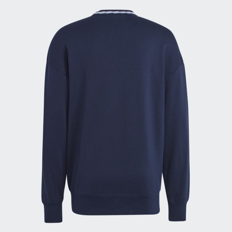 Sudadera Adidas Arsenal Lifestyler Crew Azul Marino