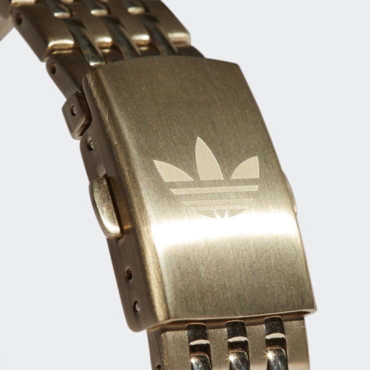 Reloj Dorado Metalizado Code One M Adidas