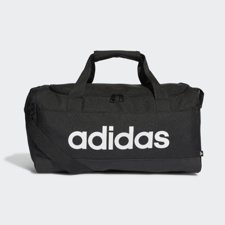 Bolsa De Lona Con Logo Essentials Extrapequeña Adidas Negra