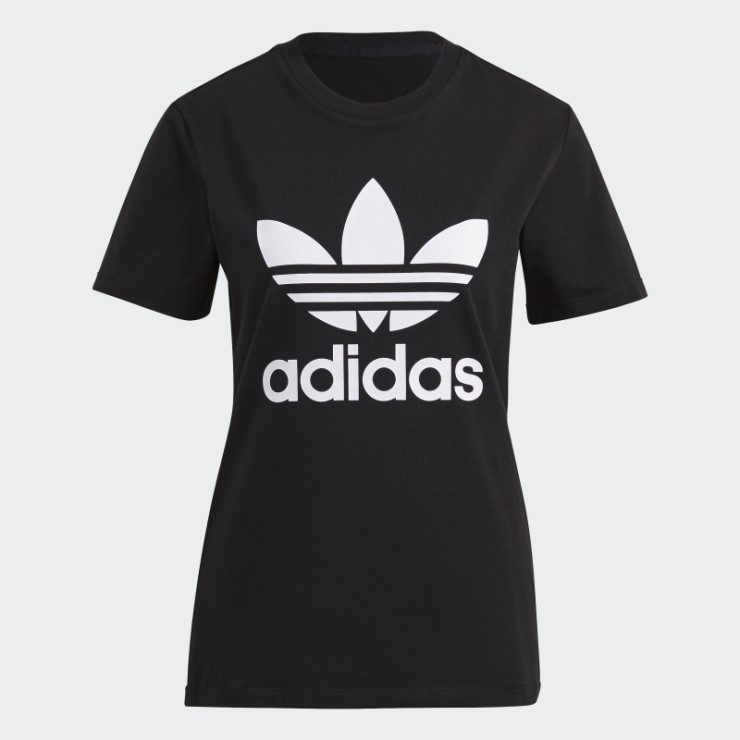 Camiseta Adicolor Classics Negra Trefoil Adidas