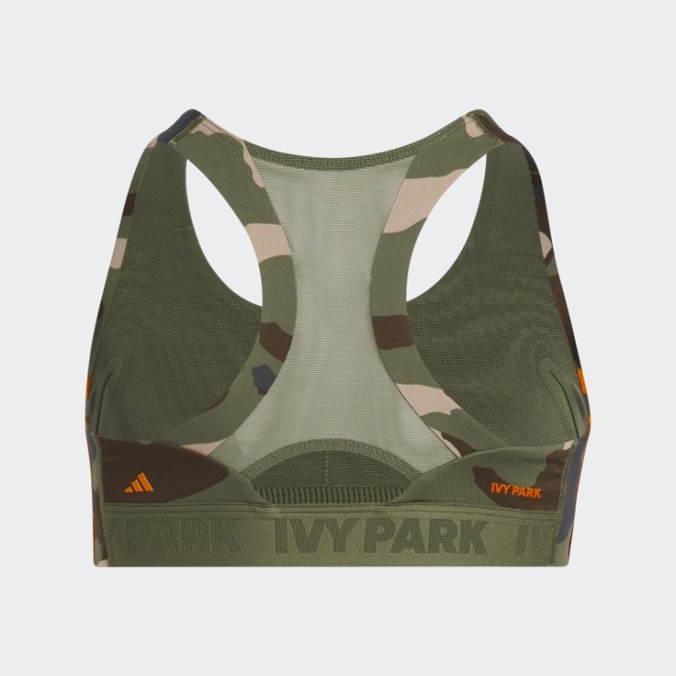 Top Recortado Estampado Camo Adidas