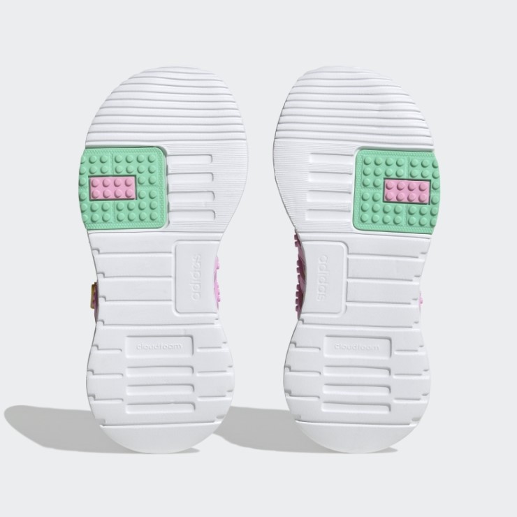 Zapatillas Adidas X Lego Racer Tr21 Con Cordones Elásticos Y Tira Superior Orquídea
