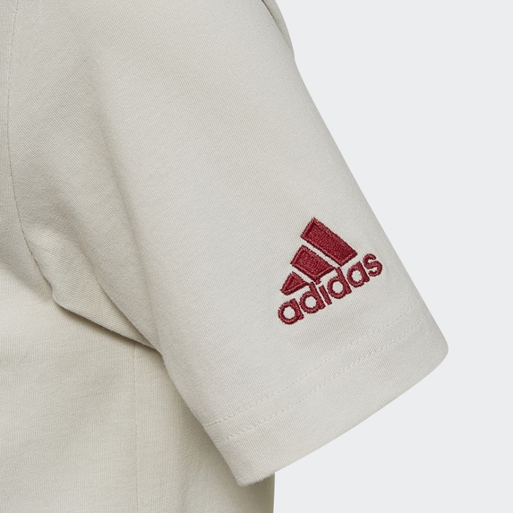 Adidas Camiseta Copa Del Mundo Fifa 2022 Emblema Oficial Talco