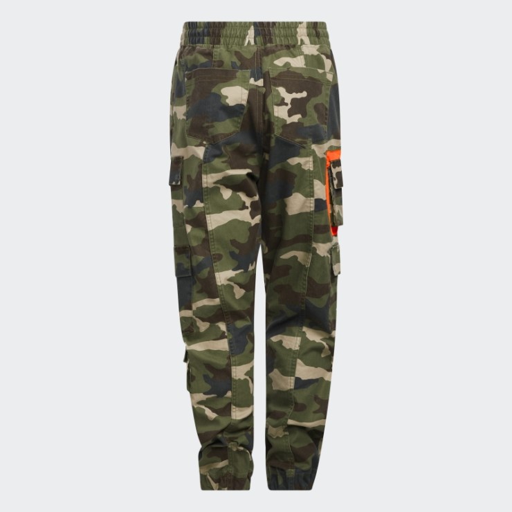 Pantalones Cargo Aop Camo Canvas (todos Los Géneros) Adidas