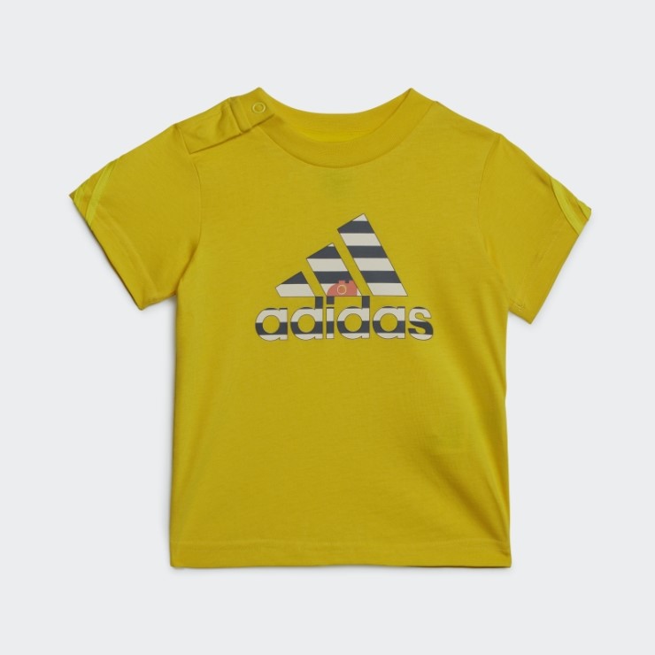 Adidas X Classic Lego Conjunto De Camiseta Y Pantalón Amarillo De Moda