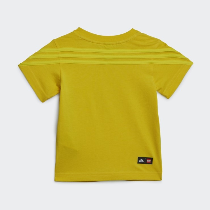 Adidas X Classic Lego Conjunto De Camiseta Y Pantalón Amarillo De Moda