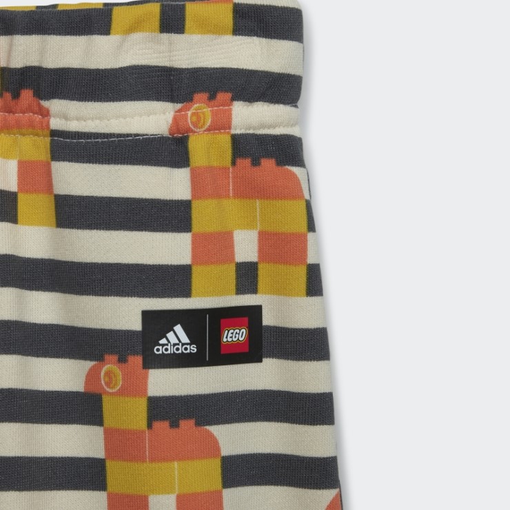 Adidas X Classic Lego Conjunto De Camiseta Y Pantalón Amarillo De Moda