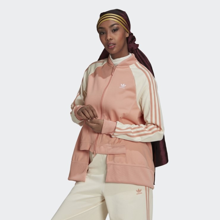 Adidas Ambient Blush Adicolor Classics Collegiate Chaqueta De Chándal