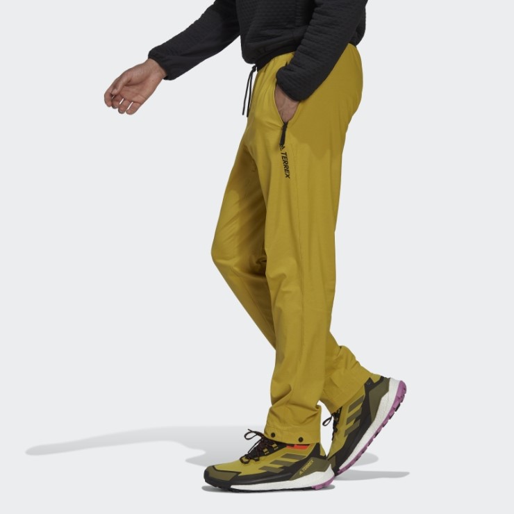 Verde Oliva Adidas Terrex Liteflex Senderismo Pantalones De Chándal