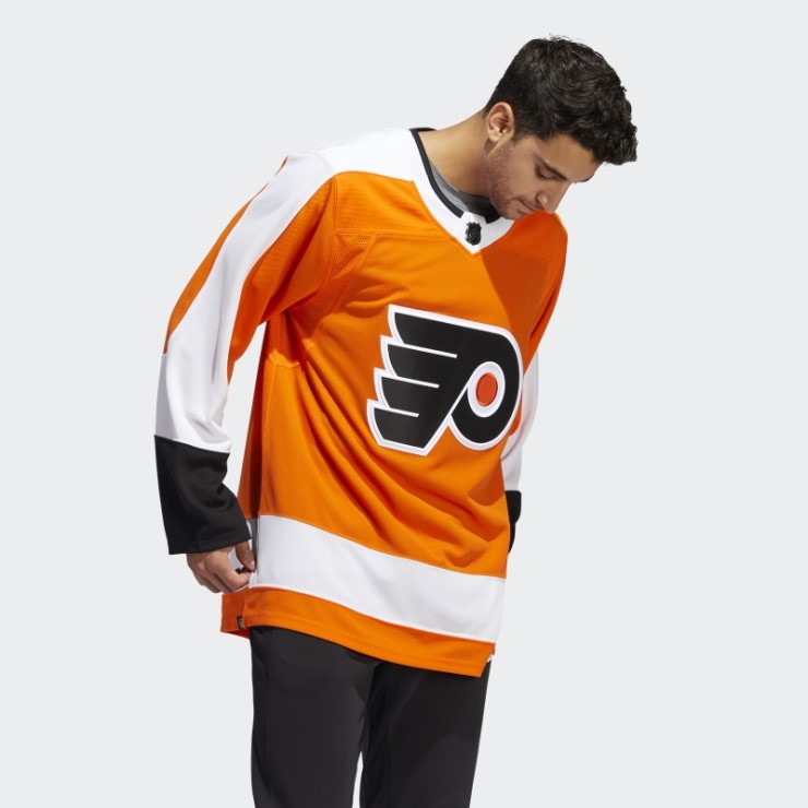 Camiseta Adidas Volantes Local Autentica Naranja